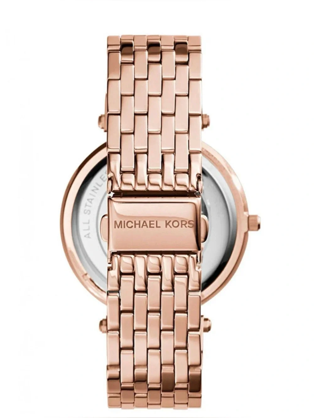 Michael Kors Darci Rose Gold-Tone Stainless Steel Bracelet Watch 39mm MK3192